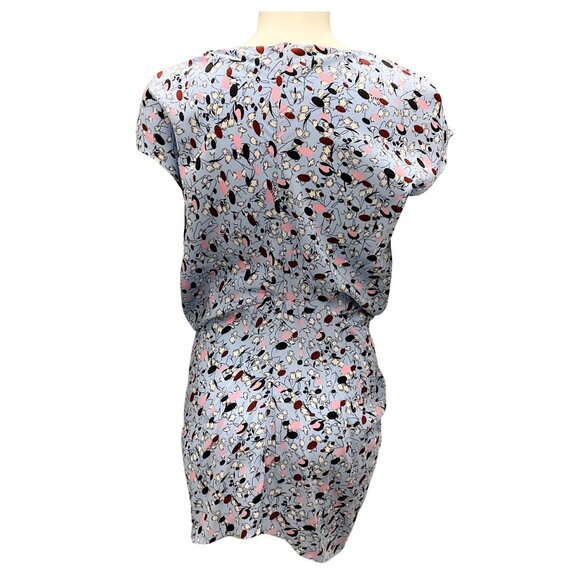 Marni Light Blue Multi Print Silk Top - Picture 3 of 5